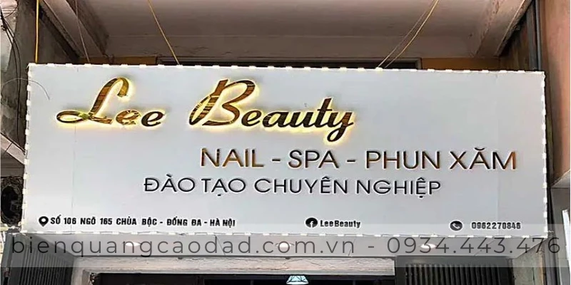Biển chữ nổi alu
