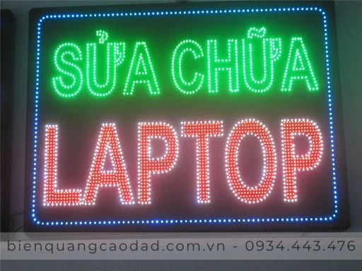 Thi công biển LED vẫy 