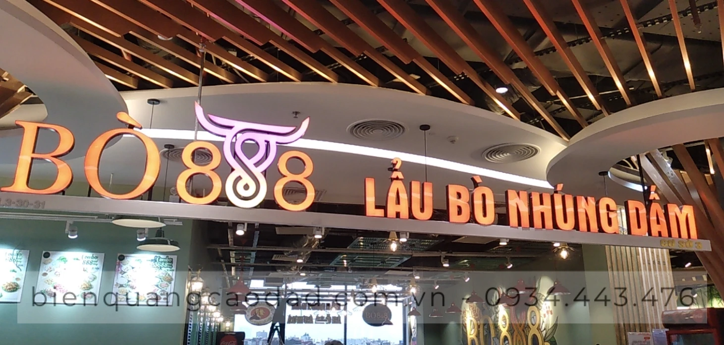 Biên chữ nổi LED