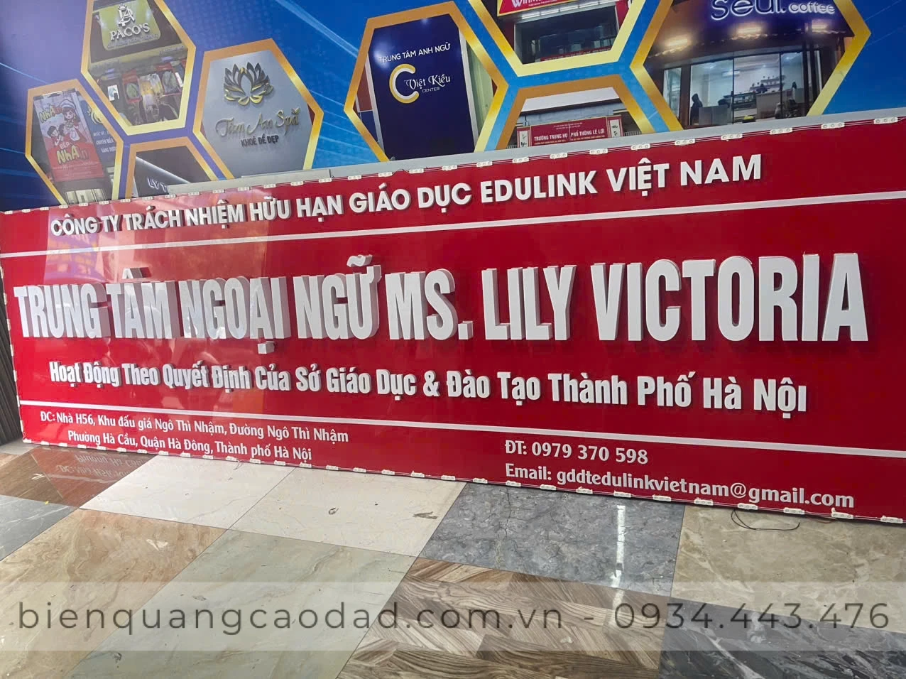 Biển quảng cáo giá rẻ lấy ngay tại Hà Nội