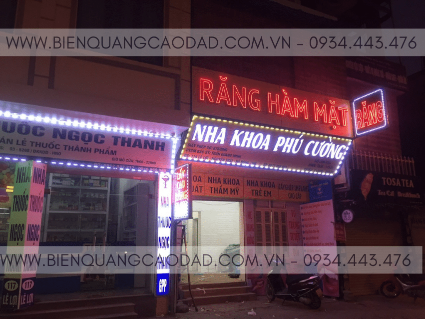 Làm biển quảng cáo tại Thanh Xuân.