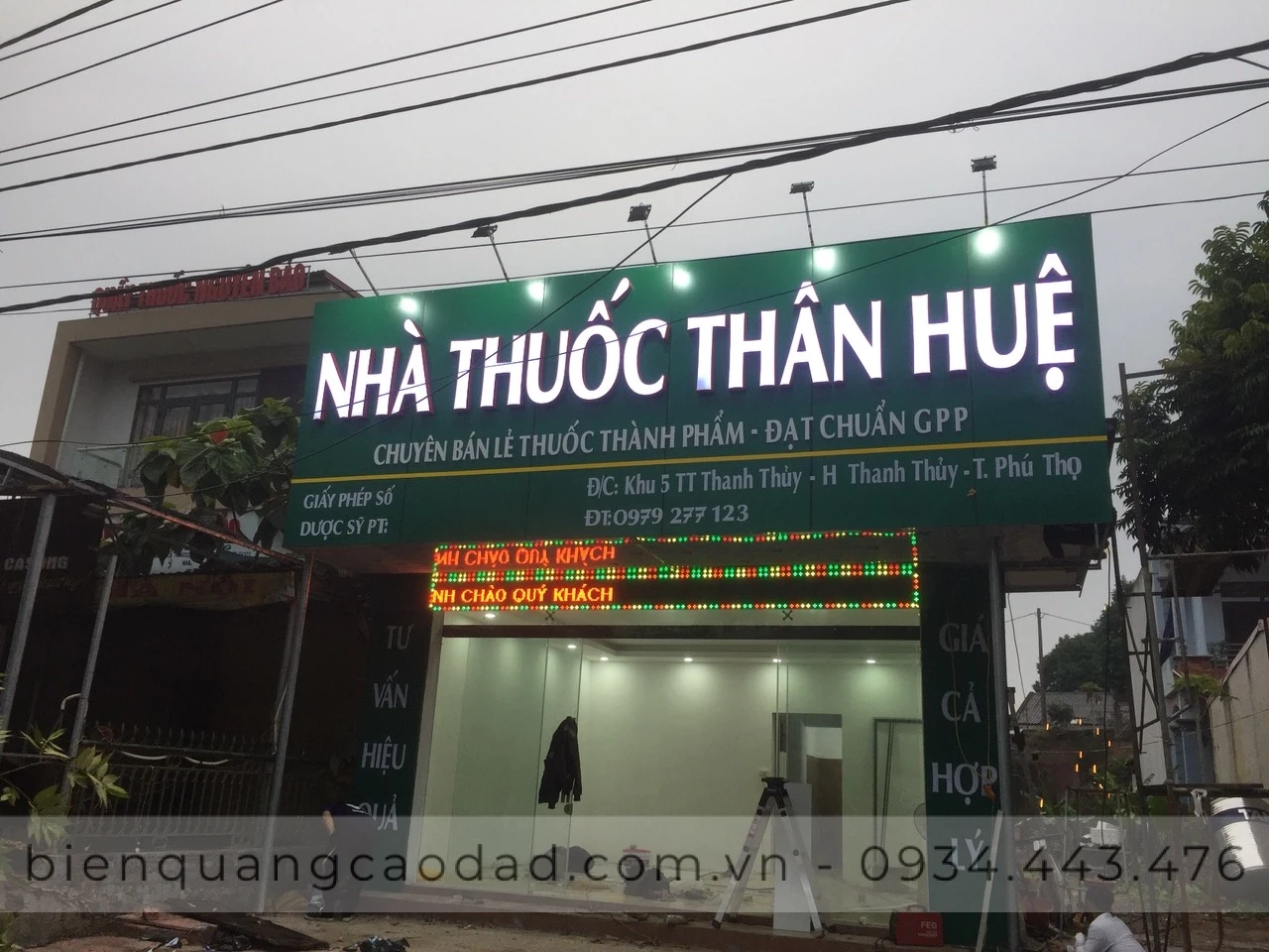 Làm biển chữ nổi