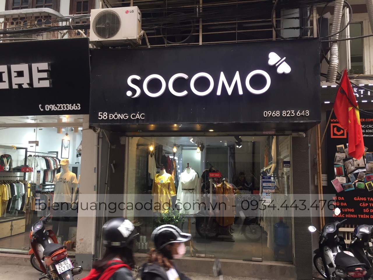 Biển quảng cáo chữ mica Biển quảng cáo chữ mica