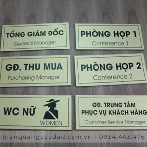 Biển chỉ dẫn văn phòng