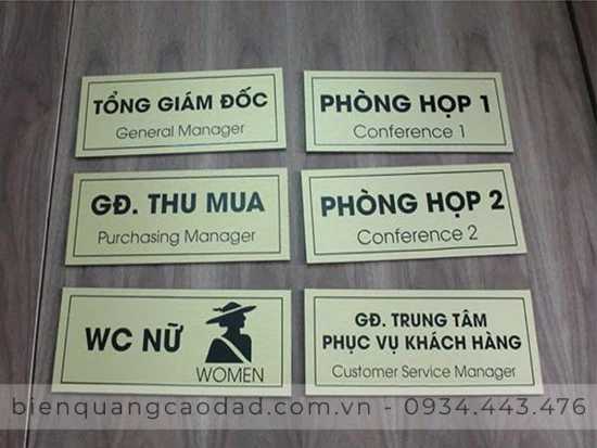 Biển chỉ dẫn văn phòng