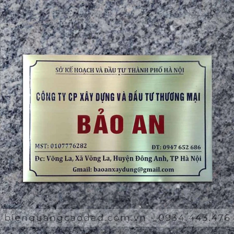 Biển chỉ dẫn công ty