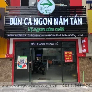 Biển bạt cho nhà hàng