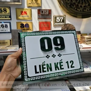Biển chỉ dẫn số phòng, nhà ở