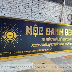 Các phương pháp thi công chữ nổi inox biển quảng cáo