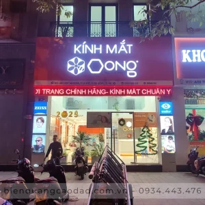 Biển chữ nổi inox